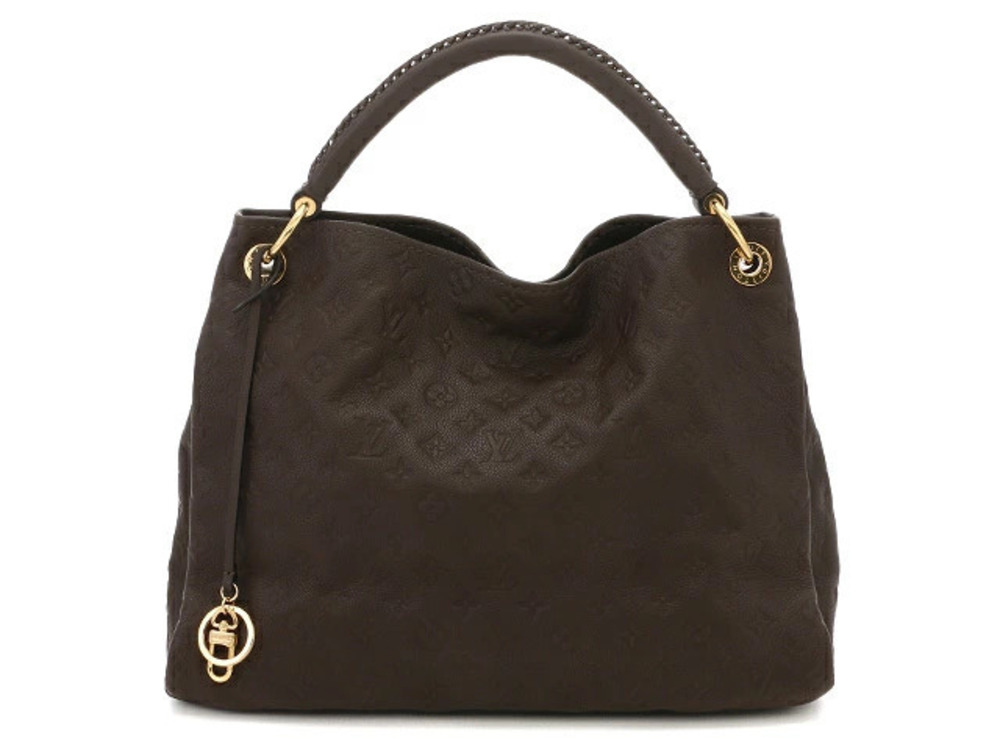 LOUIS VUITTON Artsy Shoulder Bag Monogram Empreinte Terre
